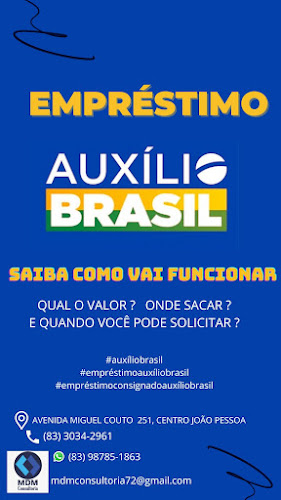 MDM CONSULTORIA EMPRÉSTIMOS INSS, FGTS, AMPARO SOCIAL/LOAS, AUXILIO BRASIL foto 1
